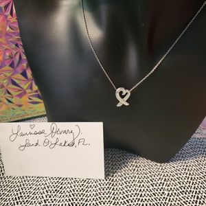 Tiffany&Co loving heart necklace
